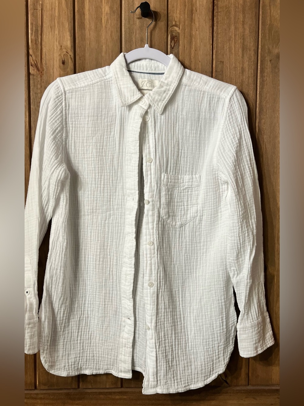 Classic White Button-Down women’s Shirt